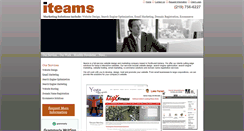 Desktop Screenshot of iteams.com